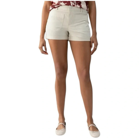 Sanctuary Marine Rolled Standard Hi Rise Shorts Size 24 NWT - Picture 1 of 10